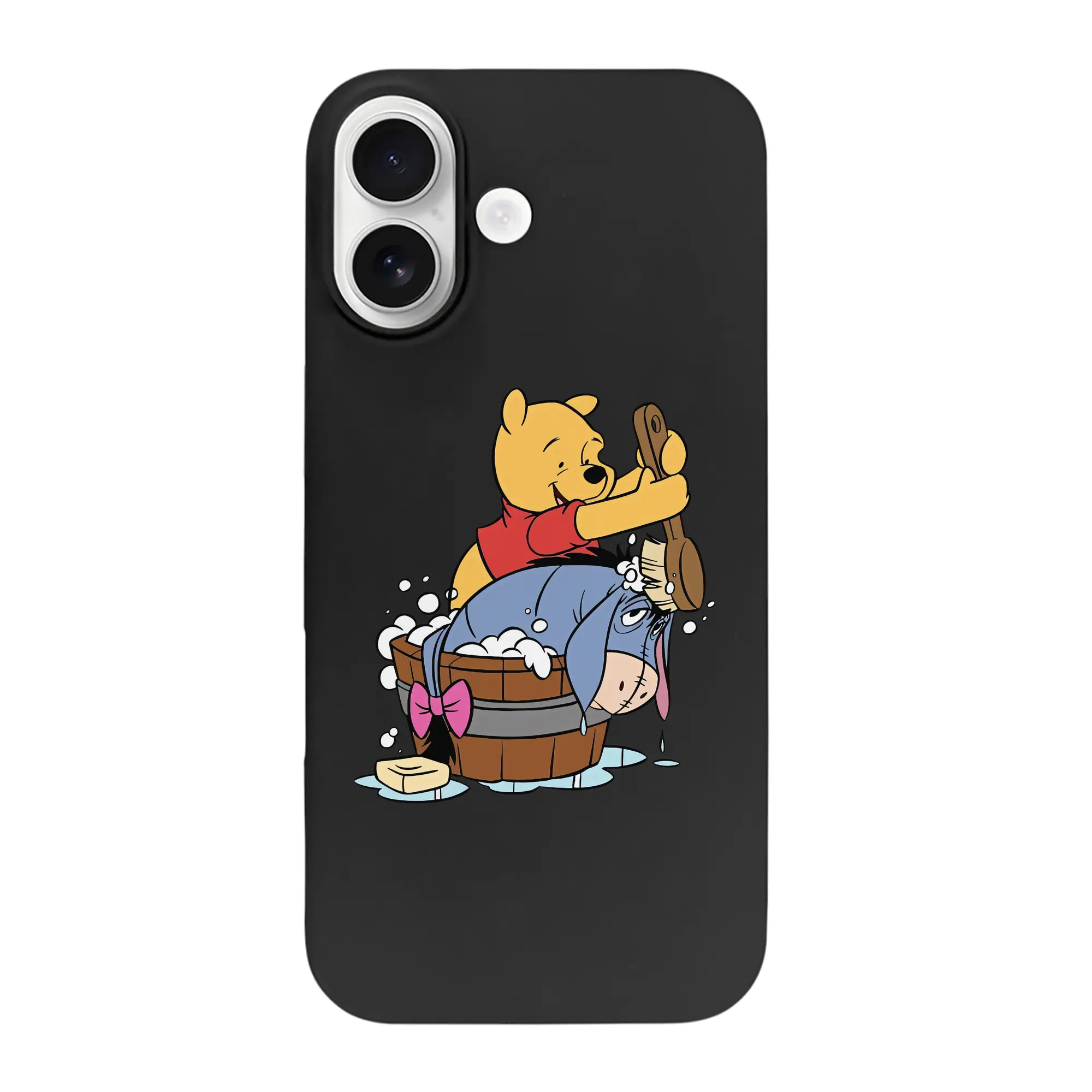 プーさん グッズ くまのプーさん - iPhone 17 シリーズ シリコンケース 薄型 耐衝撃 指紋防止 ソフトタッチカバー 精密フィット 傷防止 保護ケース iPhone 17/17 Air/17 Pro/17 Pro Max 対応